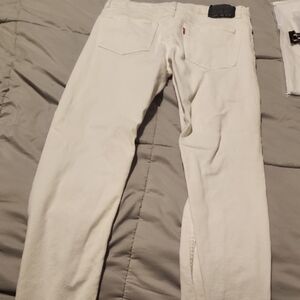 Men's 3 Pair Jeans LOT PANTS White GRAY 28 29